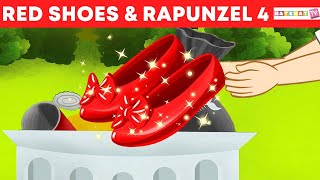 Red Shoes and Rapunzel 4 | Hindi Stories | बच्चों की नयी हिंदी कहानियाँ