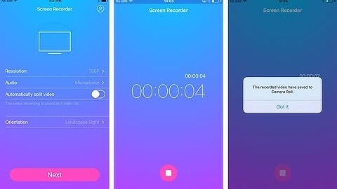 How to get a working screen recorder with cydia
