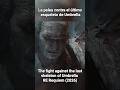 The fight against the last skeleton of Umbrella #residentevil #requiem