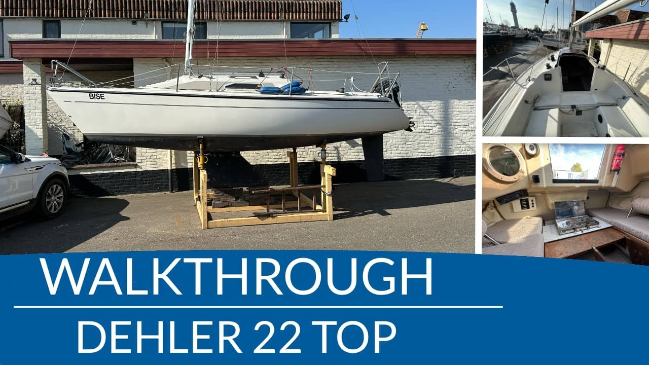 Dehler 22 top for sale Walktrough | Schepenkring jachtmakelaars | Krekelberg Nautic