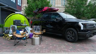 Ford F150 Lightning Electric - Best Camping Vehicle!