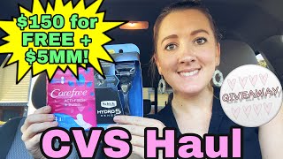 CVS Haul- All FREE + $5 Money Maker! Enter Giveaway! 5/9-15/21