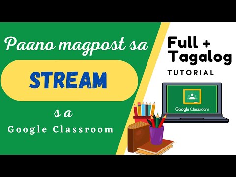 Video: Paano ka mag-post ng video sa Google classroom?