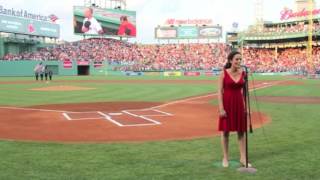 National Anthem, Jennifer Ellis @ Fenway Park