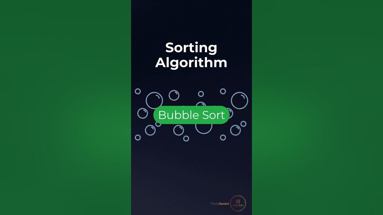 🫧 Bubble Sort Visualization | Sorting Algorithm Made Easy 💡#dsa #shorts ...