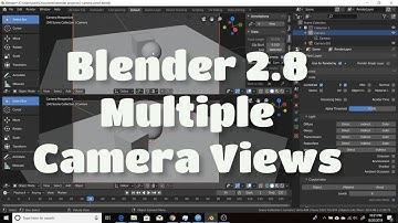 Blender 2.8 Multiple Camera Views