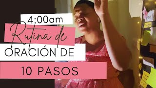 3 horas íntimas y divertidas con Dios |Que hacer en tu Rutina de oración 4:00 - 7:00am |10 pasos