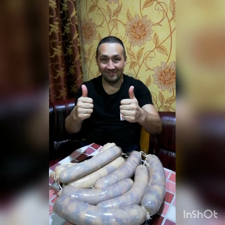 Колбаса из мяса конины (готовим дома) - YouTube