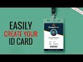 ID Card Design in Photoshop Tutorial | How To Make Professional Company ID Card | Maxpoint_Hridoy