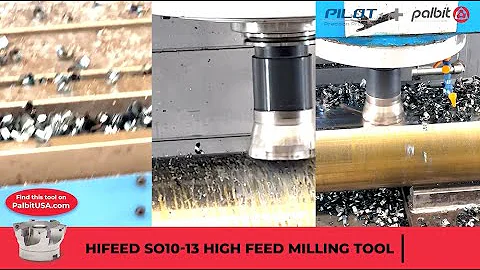 Palbit | HIFEED SO10-13 Milling Tool Report