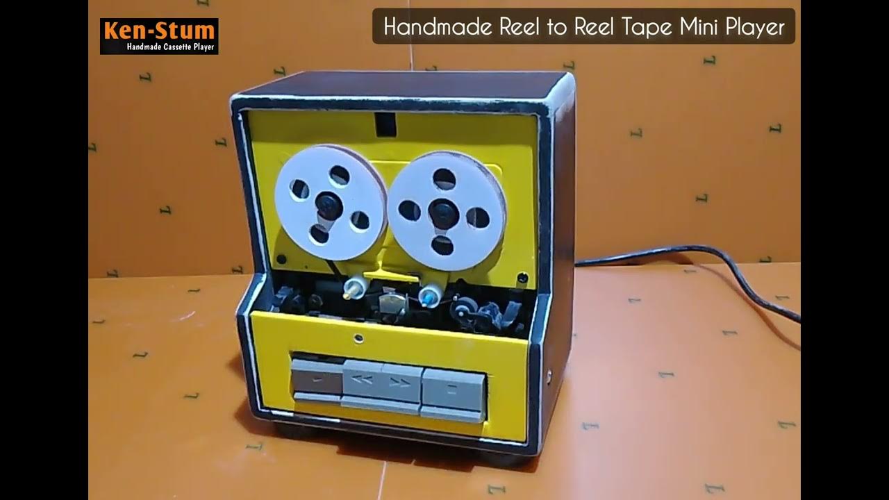 Handmade Reel to Reel Cassette Player YouTube