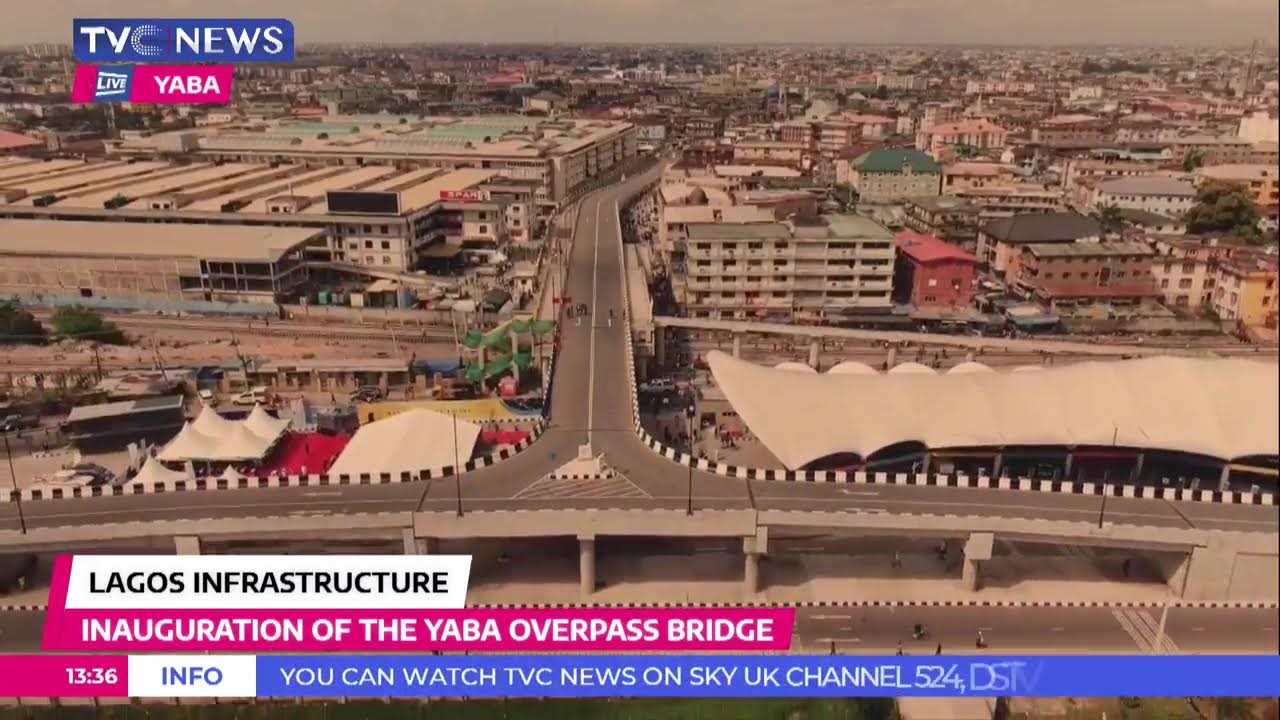 [LIVE] LAGOS STATE: FORMAL COMMISSIONING OF THE YABA OVERPASS BRIDGE BY GOV. SANWO-OLU.