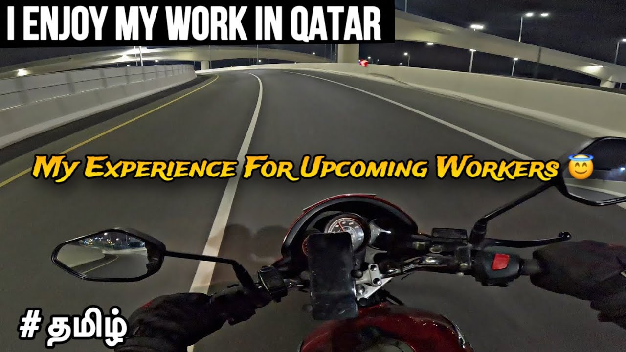 🥰 How I Enjoy Work 😇 Qatar Food Delivery Job with MotoVlog In Tamil 