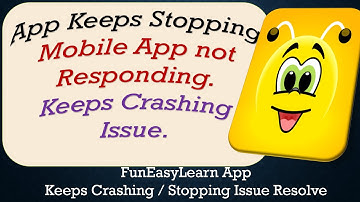 How To Fix FunEasyLearn App Keeps Stopping | Keeps Crashing Problem | Problem Resolved