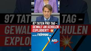 97 Taten pro Tag – Gewalt an Schulen explodiert! - Dr. Götz Frömming, AfD