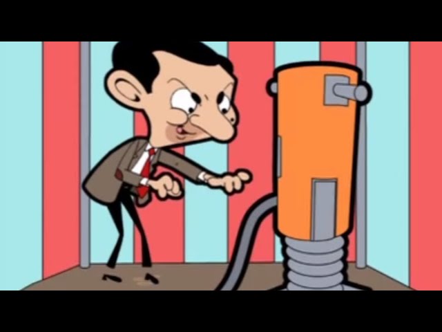 Mr. Bean - Roadworks Outside His Home - Driving Him Crazy
