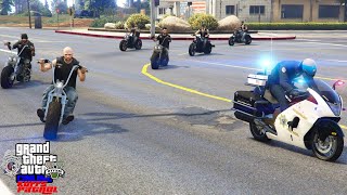 Gta 5 mods. live multiplayer police roleplay on the kuffs fivem vrp
server. san andreas highway patrol / state troopers escorting lost &
reaper motorcycl...