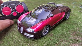 carrinho controle remoto bugatti veyron escala 1:24 miniatura #miniatureautomobiles #car #toys