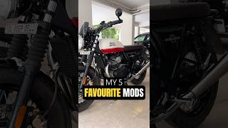 5 budget friendly mods for INT650 #interceptor650 #shorts #shortsfeed #ytshorts #ytviral #bikerlife