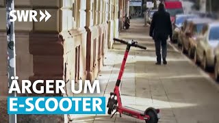 E-Scooter blockieren Gehwege | SWR Zur Sache! Baden-Württemberg