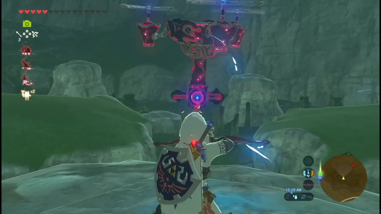 take down guardian skywatchers at ordorac quarry botw YouTube