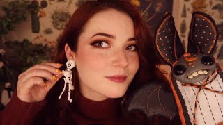 ASMR Autumnal Tingles w/ Candy Corn Acrylics