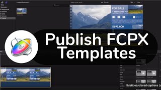 Tutorial Video: Publish Final Cut Templates with Apple Motion 5