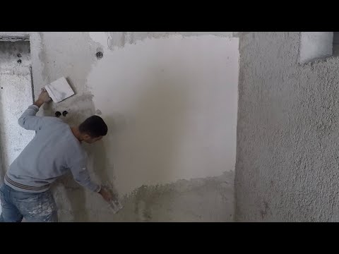 Video: Alçı Sıva Ile Sıva Duvarları: Kendiniz Nasıl Yapılır, Sıva Için çimento Karışımı Nasıl Seyreltilir