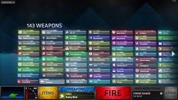 shellshock live: v0.9.8.11 new weapons (early bird, tweeter)