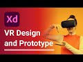 How to make VR design and prototype in XD | 360 VR design | XD Tutorial