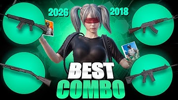 Best Guns Combo in BGMI / PUBG 🔥 Close Range perfect Guns Combo  Improve Your Game Sens Zaim Gaming