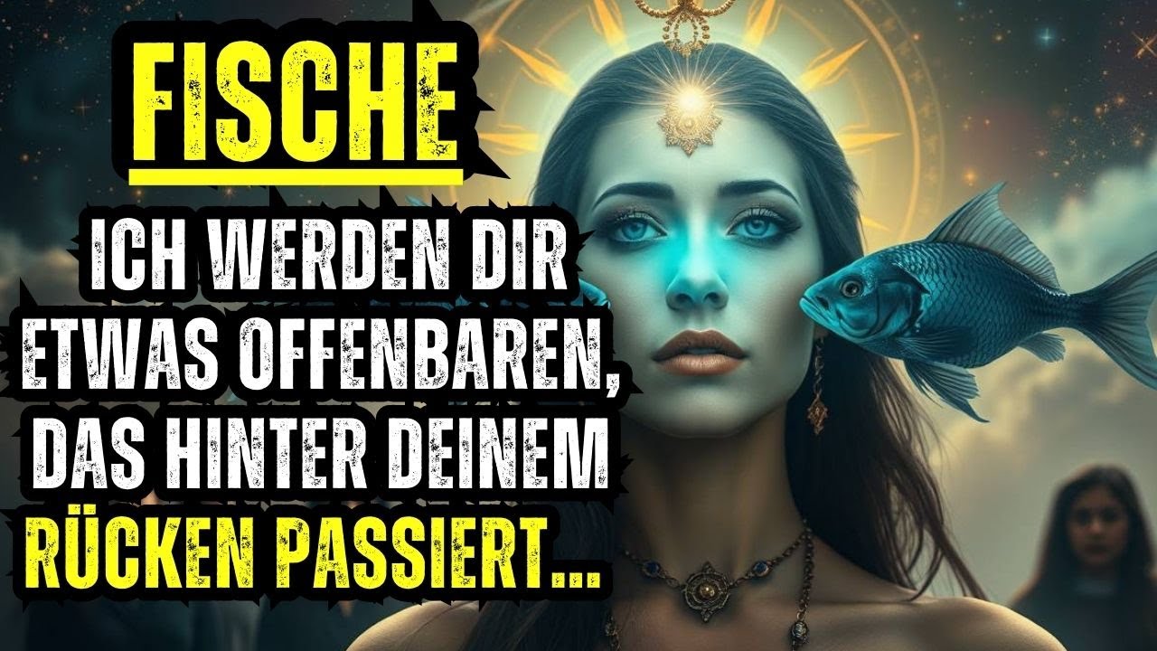 FISCHE – ICH WERDEN DIR ETWAS OFFENBAREN, DAS HINTER DEINEM RÜCKEN PASSIERT… ACHTE AUF DIE ZEICHEN…