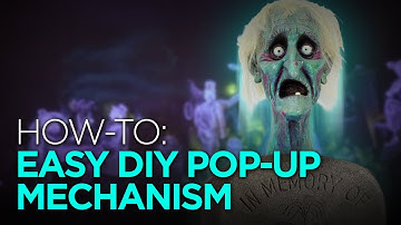 EASY Halloween Pop-Up Mechanism DIY
