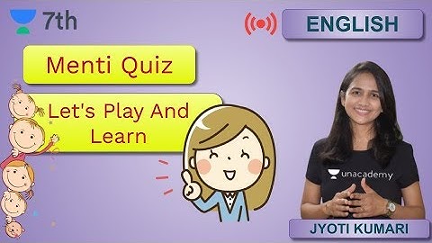 Menti Quiz  | Let