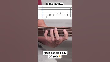 Thumbnail of EL RIFF QUE TE HACE BAILAR ! #shorts #guitarra