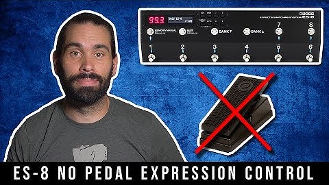 Boss ES-8 - Expression Control w/o Expression Pedal