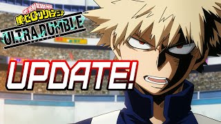 NEW UPDATE, Reaction, and More in My Hero Ultra Rumble