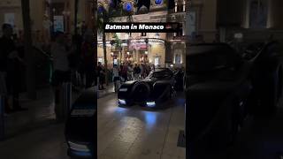 'The Batman in Monaco?! Superhero Car Spotted in Real Life!' #supercar #megacar #luxurycars #cartok