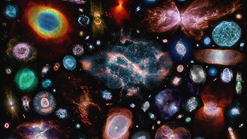 Nebula Size Comparison | Giant clouds of gas and dust with different and unusual shapes.