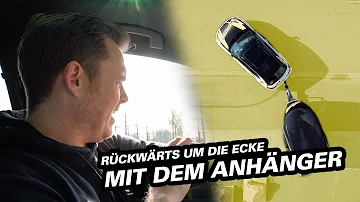 Wie fahre ich mit dem Anhänger rückwärts?