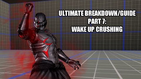 DOA6 Raidou Ultimate Breakdown/Guide part 7: Wake up crushing.