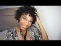 BANTU KNOT method | HEATLESS CURLS on relaxed hair | Ruth Hollelaa