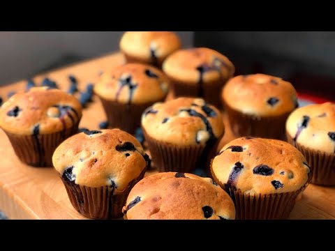 Video: Cómo Hacer Muffins De Arándanos Bajos En Calorías