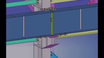 Steel structure crane beam