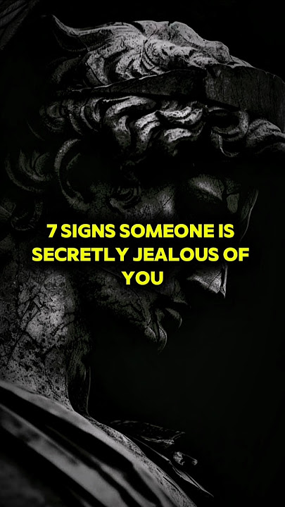 They are jealous #stoicism #stoic