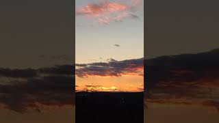 peaceful sunset calming rushing wind footsteps poetry in description