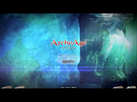 The new ArcheAge Login Screen