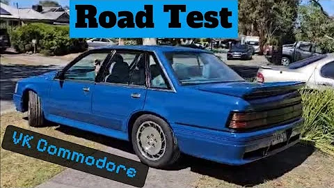 VK COMMODORE BROCK TRIBUTE: First road test