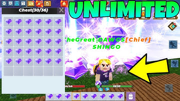 Unlimited Amethyst Gems in SkyBlock Blockman go