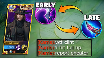 TOP 1 GLOBAL CLINT BROKEN FIRST ITEM FOR DAMAGE HACK AND LATE GAME ITEM FOR ONE SHOT!!!😱 (must try)